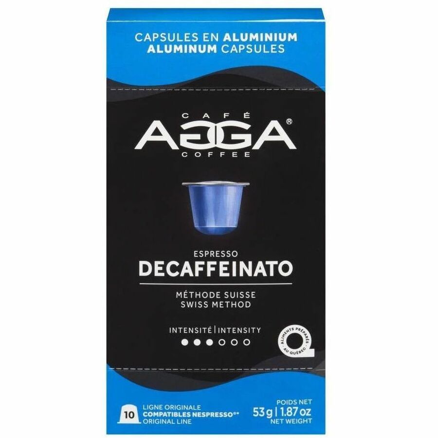 Agga Capsule Decaffeinato 10 Capsules | Nespresso