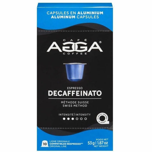 Agga Capsule Decaffeinato 10 Capsules | Nespresso