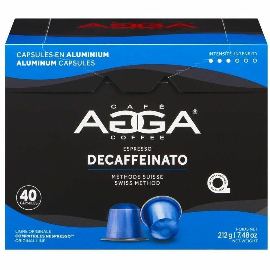 Agga Capsule Decaffeinato Nespresso Compatible Capsules