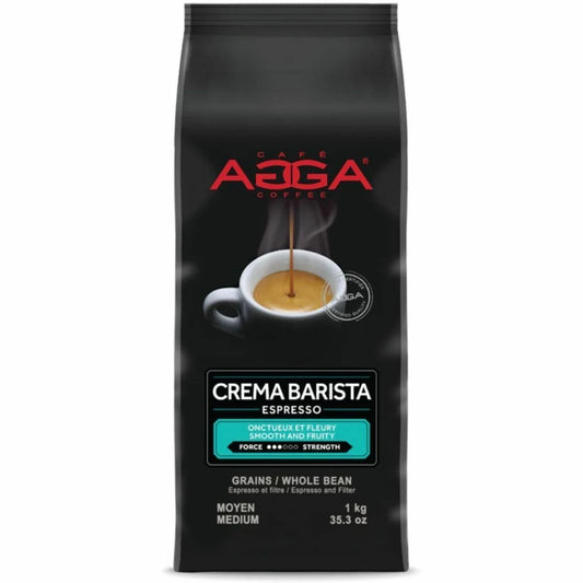 Agga Whole Bean Espresso Crema Barista Coffee Beans