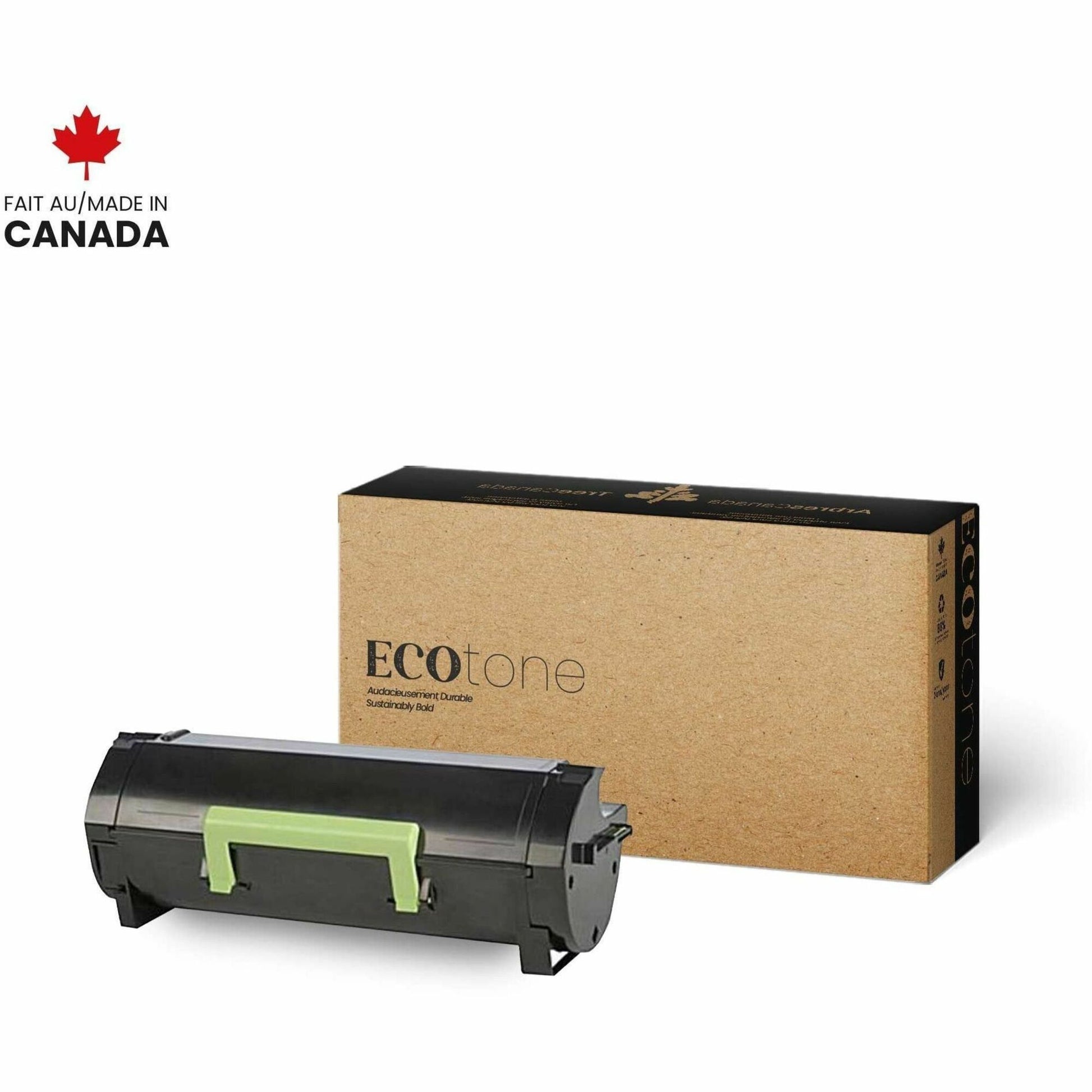 EcoTone Toner Cartridge - Remanufactured for Lexmark B231000 - Black