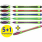 Schneider Xpress, Fineliner, Wallet x6, Assorted colours, 0.8mm Tip - RS190086