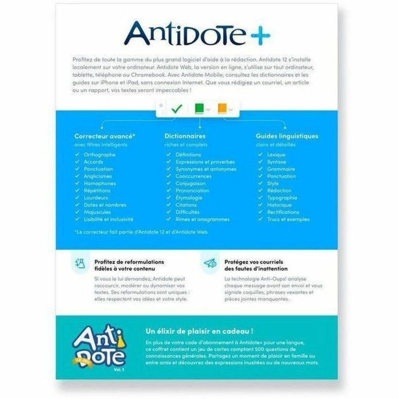 Prologue Antidote+ Personnel v.12.0 - 1 User - A141865