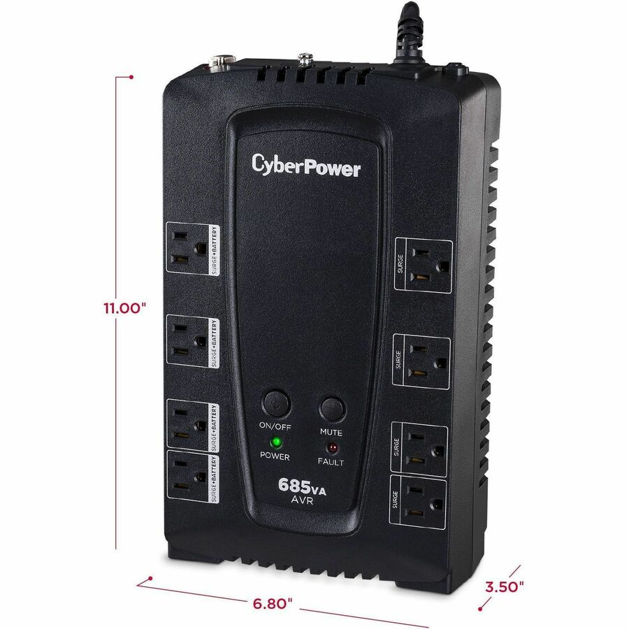 CyberPower CP685AVRG 685VA Compact UPS - 6255432