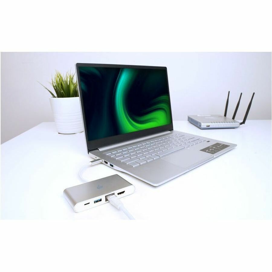 IOGEAR USB-C 4K Dock with Power Pass Through - 6008981