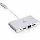 IOGEAR USB-C 4K Dock with Power Pass Through