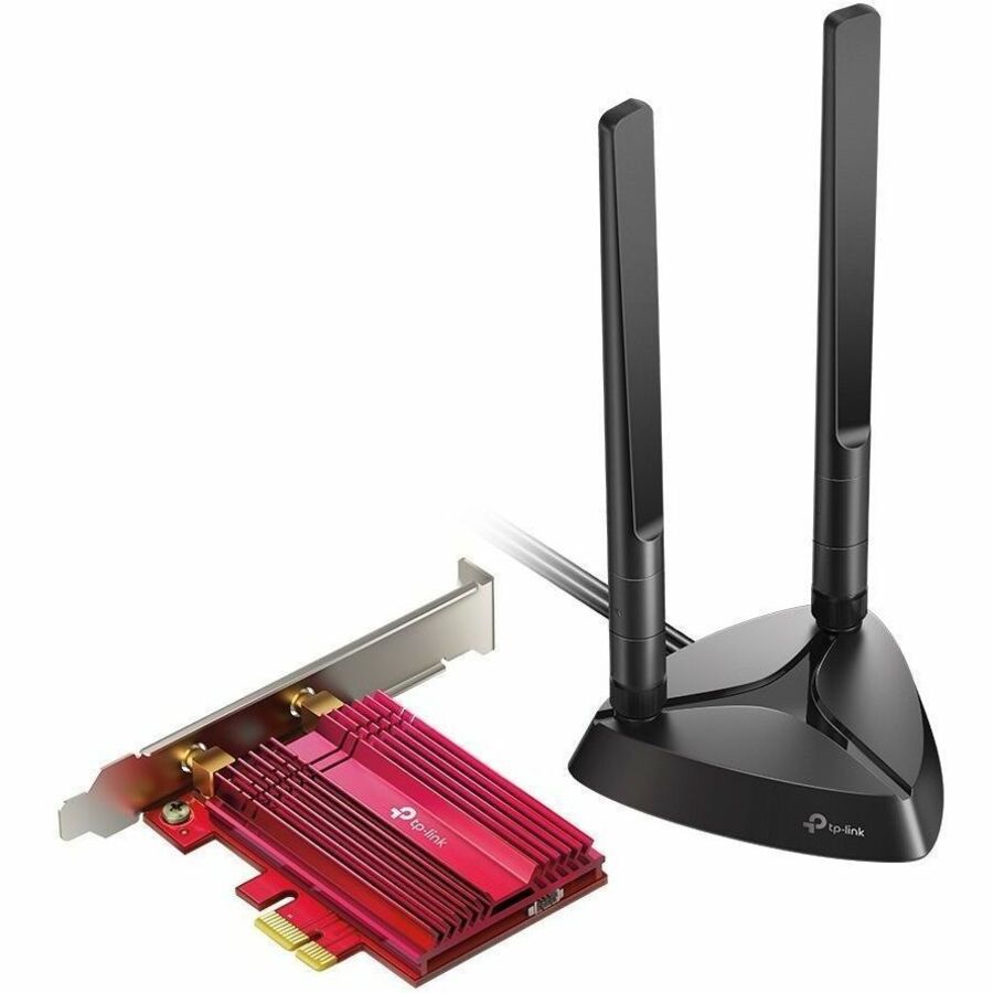 TP-Link Archer TX3000E IEEE 802.11 a/b/g/n/ac/ax Bluetooth 5.0 Dual Band Wi-Fi/Bluetooth Combo Adapter for Desktop Computer, Gaming Controller, Headphone, Keyboard - 6462501