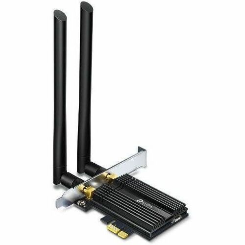 TP-Link Archer TX50E IEEE 802.11 a/b/g/n/ac/ax Bluetooth 5.0 Dual Band Wi-Fi/Bluetooth Combo Adapter for Desktop Computer, Gaming Controller, Headphone, Keyboard
