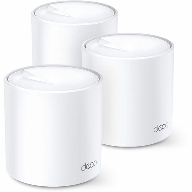 TP-Link Deco X60 Wi-Fi 6 IEEE 802.11 a/b/g/n/ac/ax Ethernet Wireless Router
