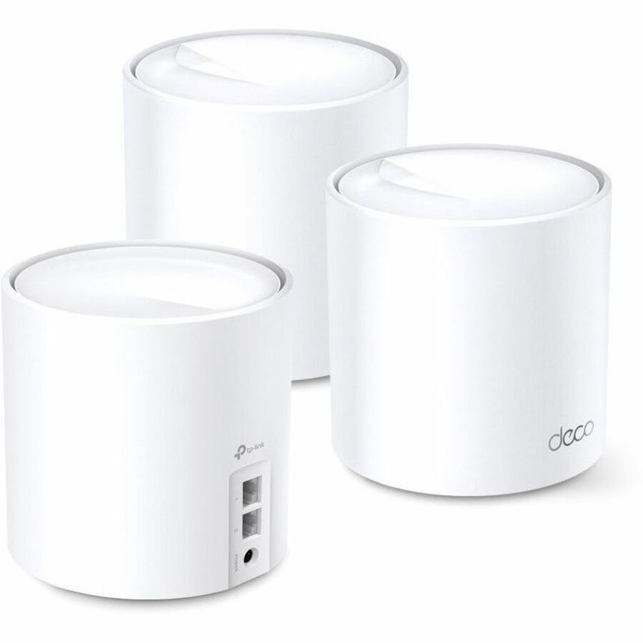 TP-Link Deco X60 Wi-Fi 6 IEEE 802.11 a/b/g/n/ac/ax Ethernet Wireless Router - 6570814