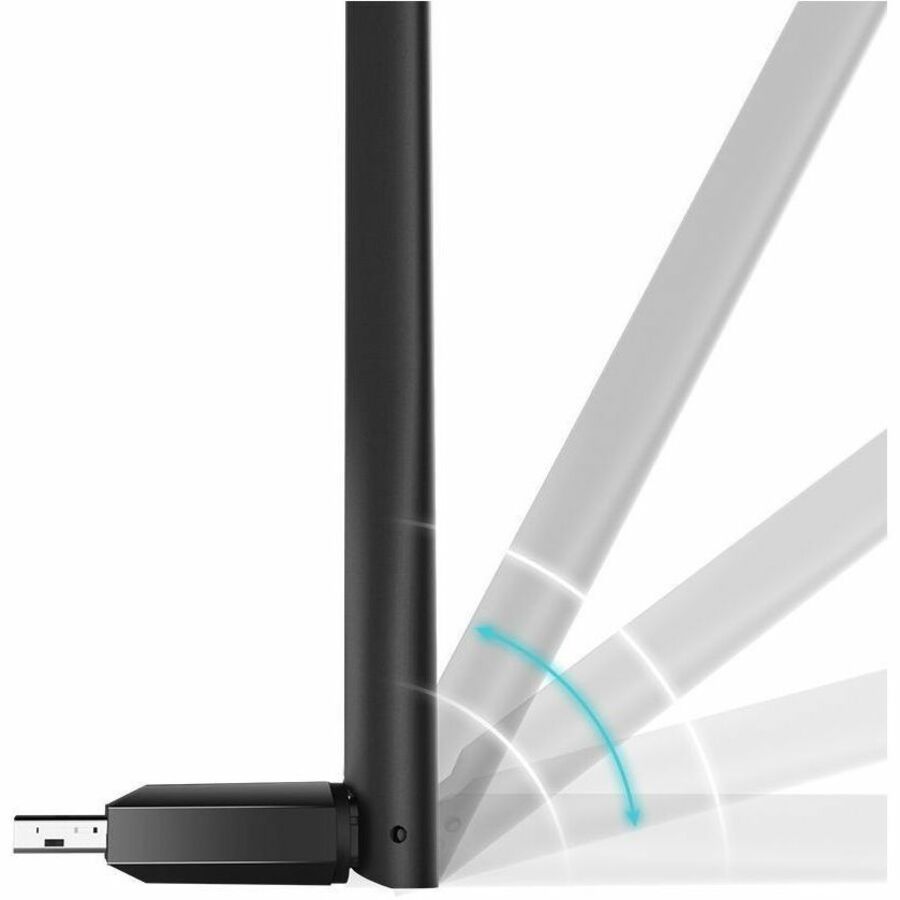 TP-Link Archer T2U Plus IEEE 802.11 a/b/g/n/ac Dual Band Wi-Fi Adapter for Computer - 6324355