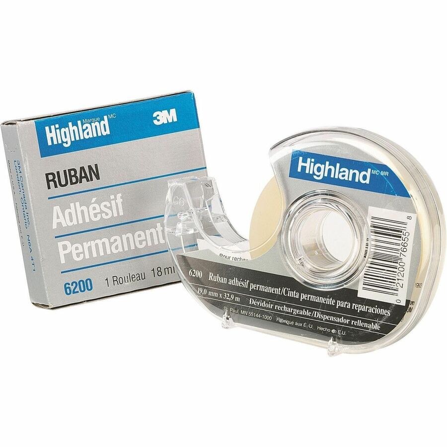 3M Highland 6200 Invisible Tape - 6200-18PP