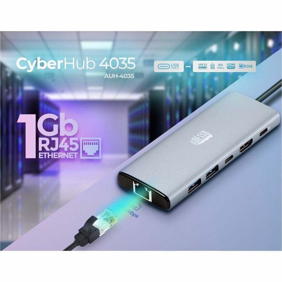 Adesso CyberHub AUH-4035 Docking Station - 7951273