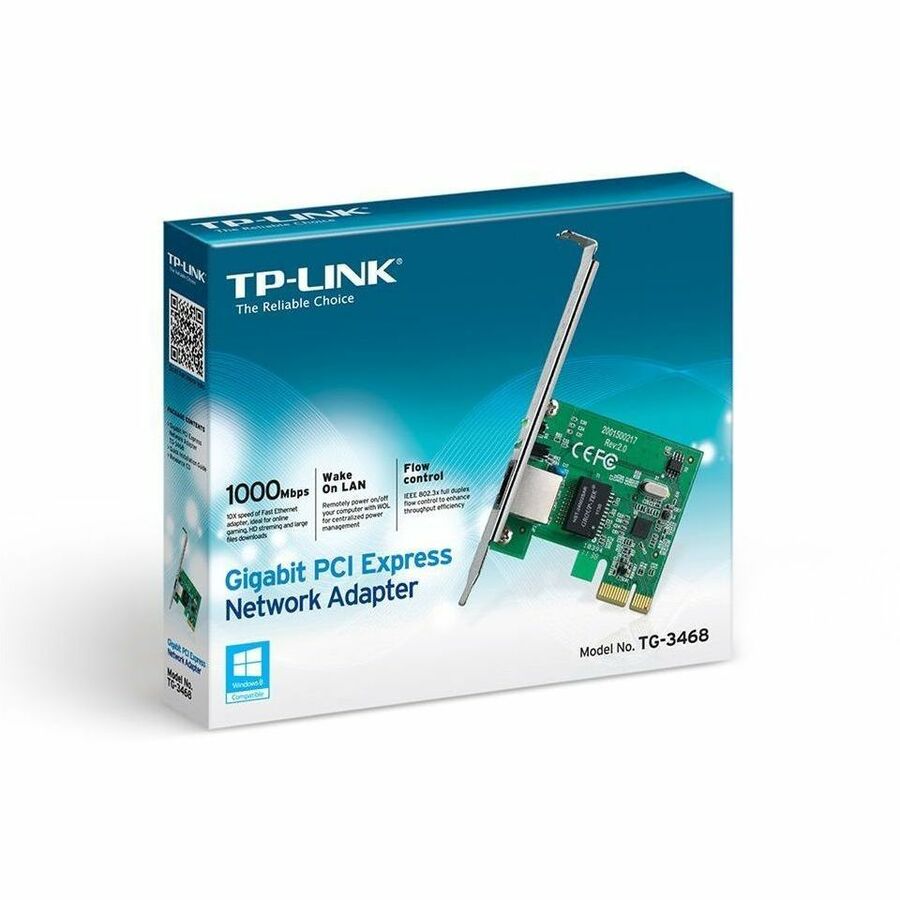 TP-Link TG-3468 Gigabit PCI Express Network Adapter - 4888087