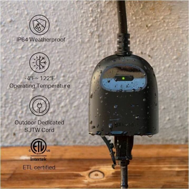 Kasa Smart Wi-Fi Outdoor Plug - 6774125
