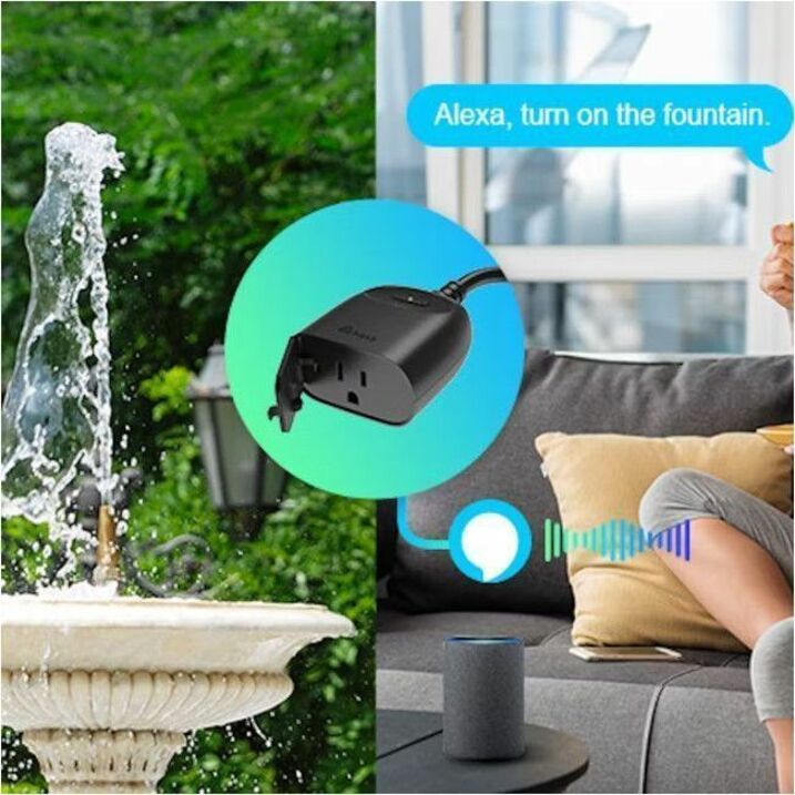Kasa Smart Wi-Fi Outdoor Plug - 6774125