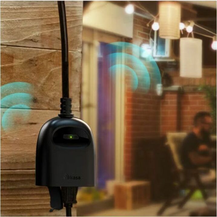 Kasa Smart Wi-Fi Outdoor Plug - 6774125