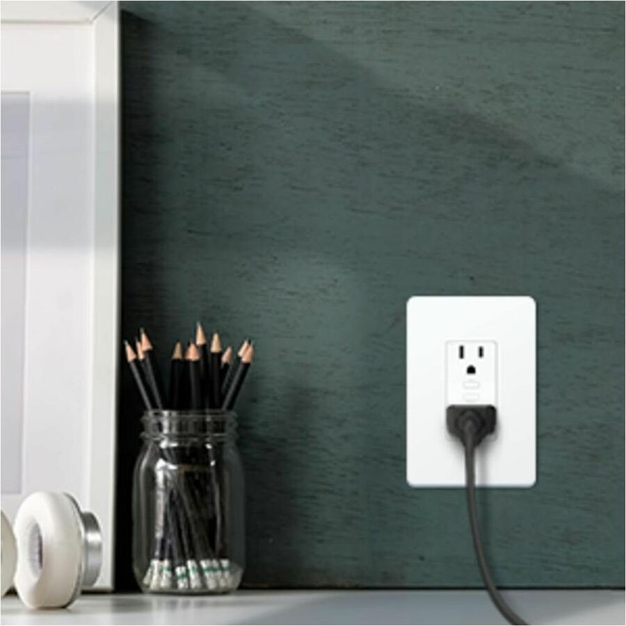 Kasa Smart Wi-Fi Power Outlet, 2-Sockets - 6395423