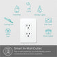 Kasa Smart Wi-Fi Power Outlet, 2-Sockets - 6395423