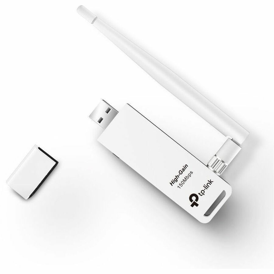 TP-Link TL-WN722N IEEE 802.11b/g/n Single Band Wi-Fi Adapter for Desktop Computer, Notebook - 4888204