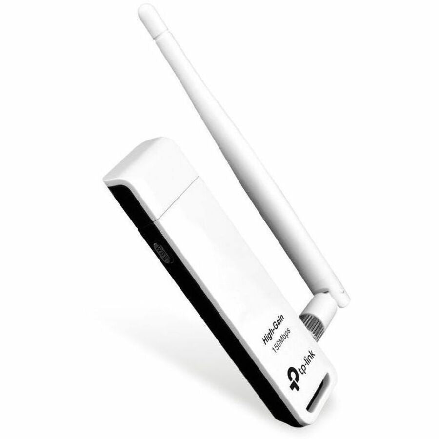 TP-Link TL-WN722N IEEE 802.11b/g/n Single Band Wi-Fi Adapter for Desktop Computer, Notebook - 4888204
