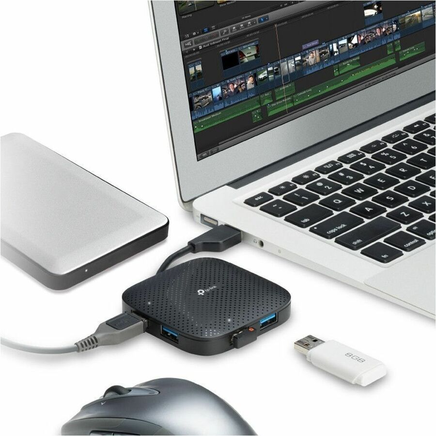 TP-Link UH400 USB 3.0 4-Port Portable Hub - 5494760