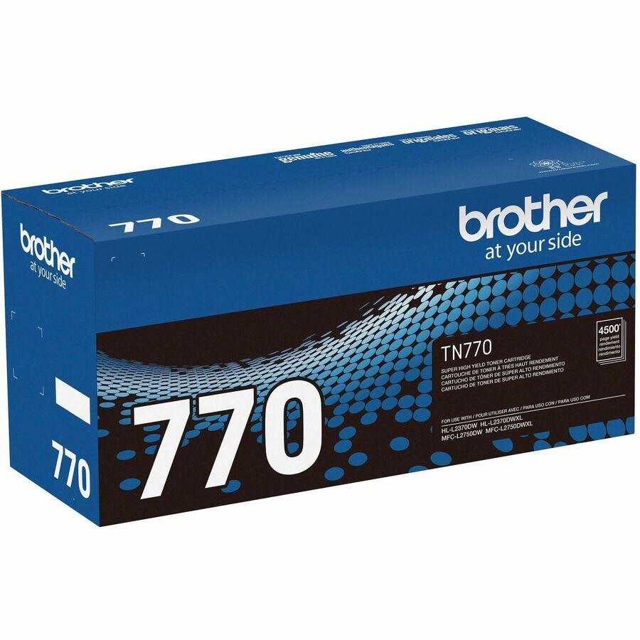 Brother TN770 Original Super High Yield Laser Toner Cartridge - Box - Black - 1 Each - BRTTN770