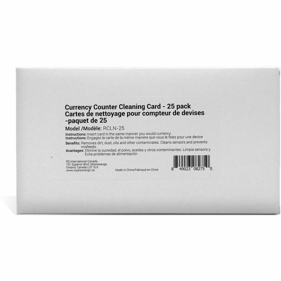 Royal Sovereign Cleaning Card - RCLN-25