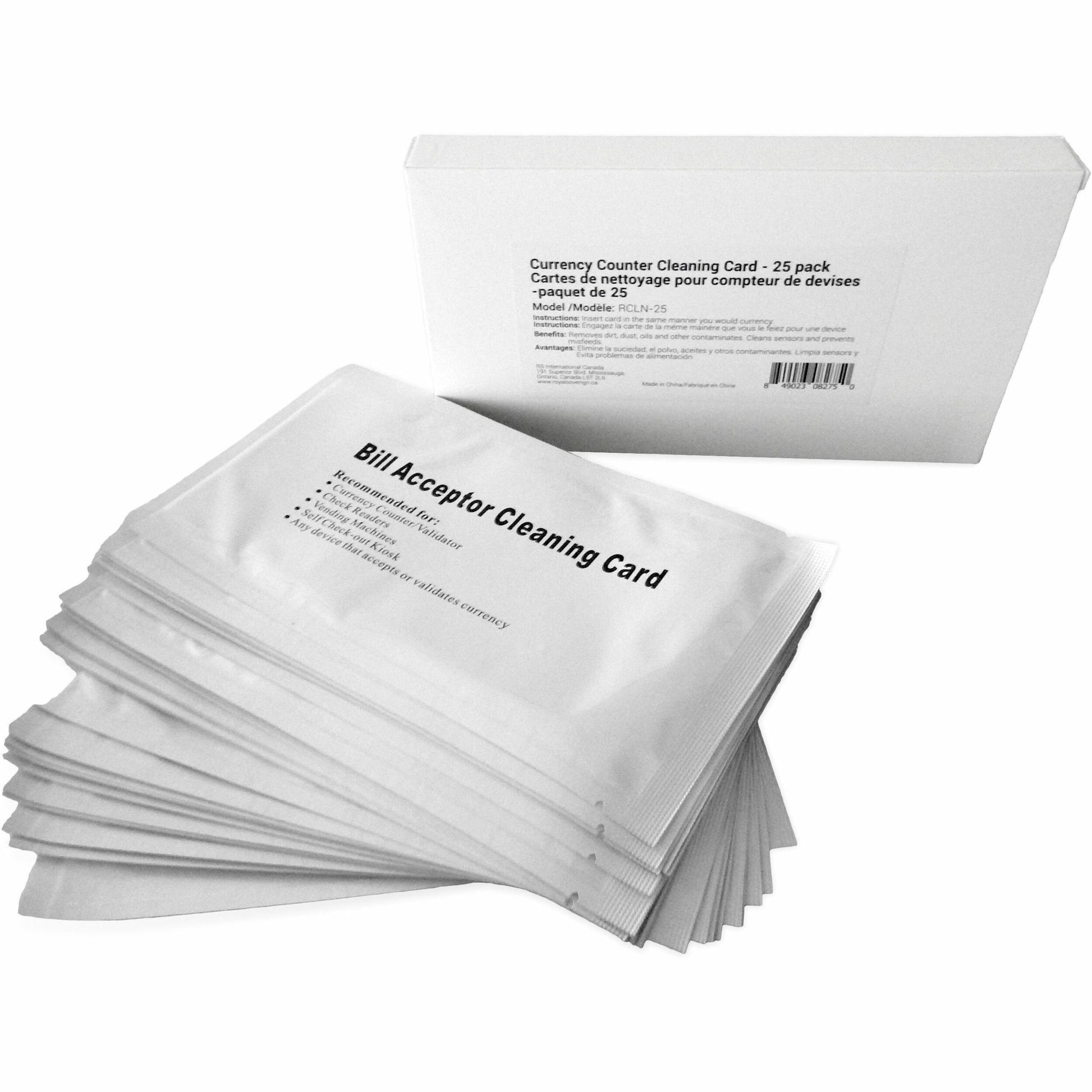 Royal Sovereign Cleaning Card