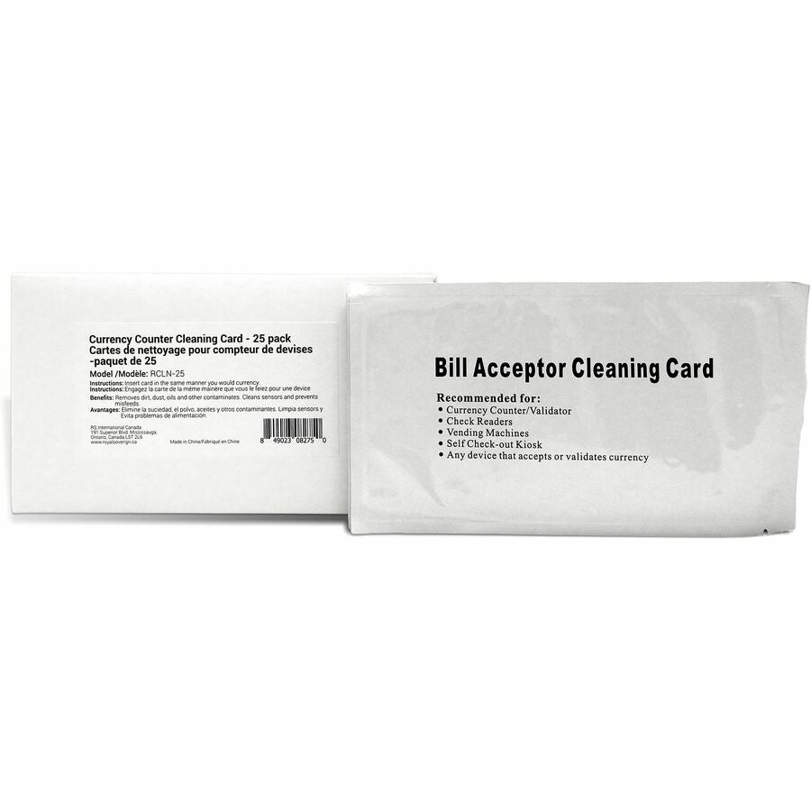 Royal Sovereign Cleaning Card - RCLN-25
