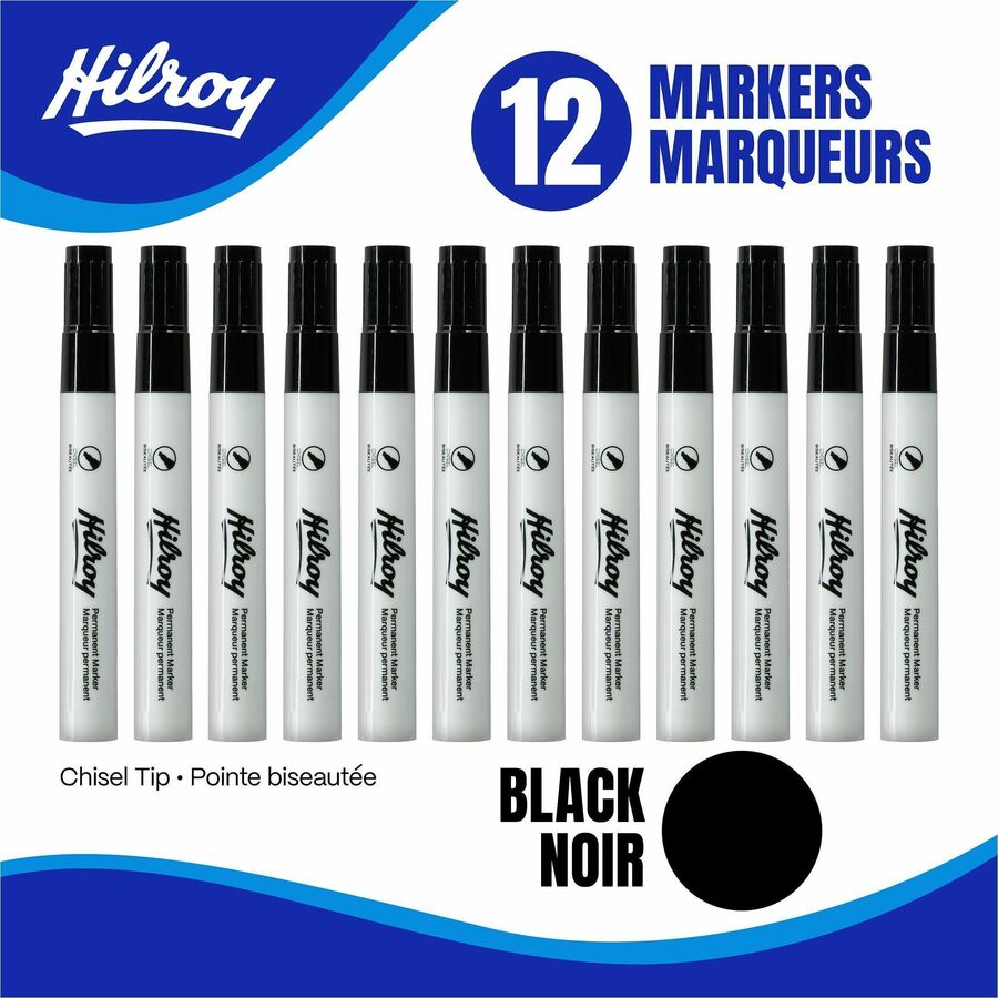 Hilroy Chisel Tip Permanent Marker - 890031A