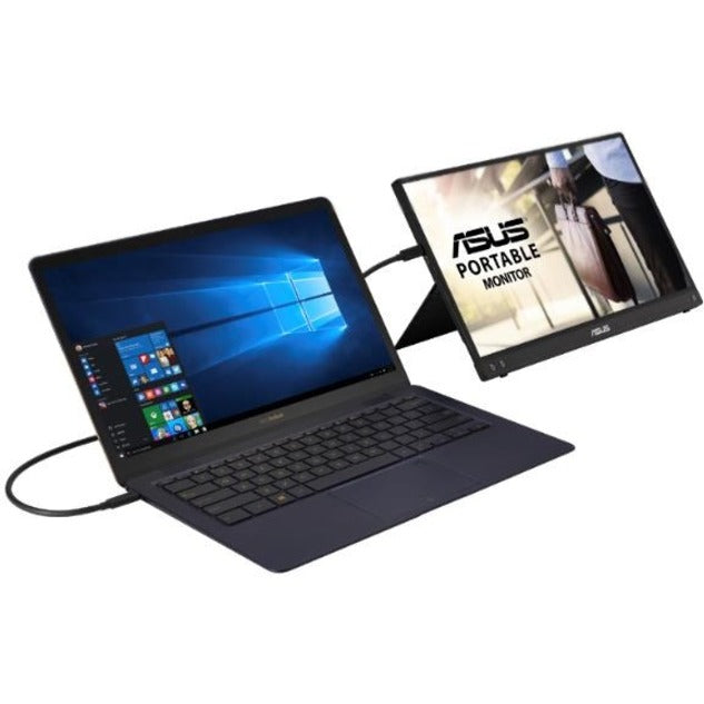 Asus ZenScreen MB16ACV 16" Class LED Monitor - 16:9 - Silver - 6763475