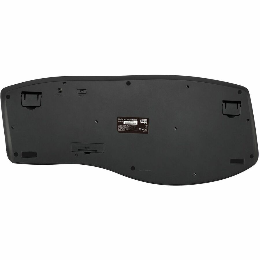 Adesso TruForm 1600 Wireless Ergonomic Keyboard and Optical Mouse - 6652047