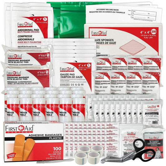 First Aid Central Federal Type C First Aid Kit and Refill