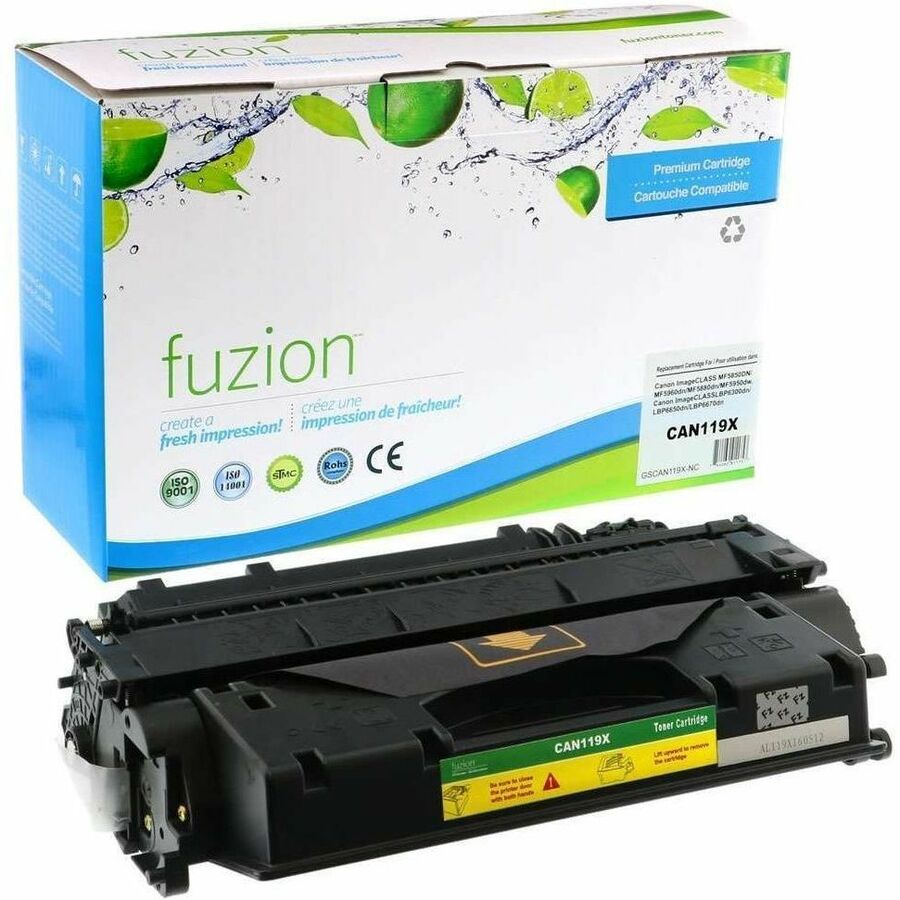 fuzion Compatible Toner High Yield for Canon 3480B001 (119II) - Black