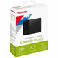 Toshiba Canvio Ready HDTP320XK3AA 2 TB Portable Hard Drive - External - Black - 6663465