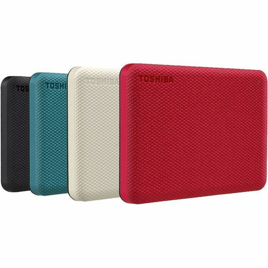 Toshiba Canvio Advance HDTCA40XW3CA 4 TB Portable Hard Drive - External - White