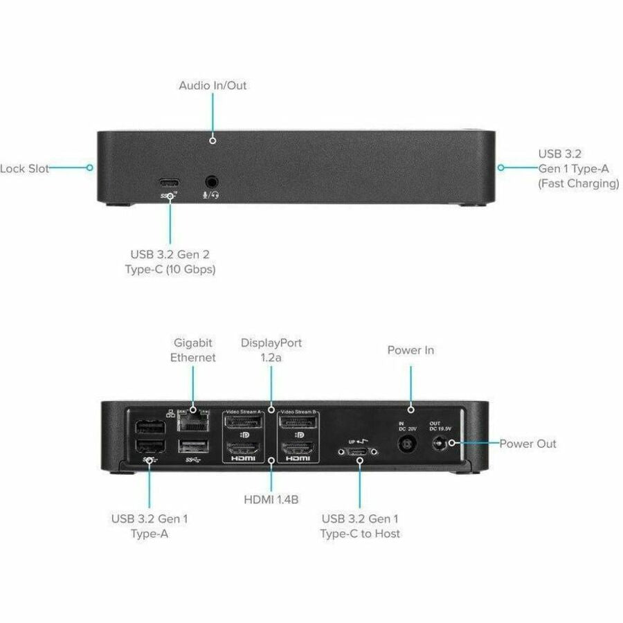 Targus Universal DOCK192USZ Docking Station - 6837653