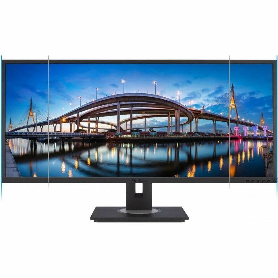ViewSonic Graphic VG3456 34" Class UWQHD LED Monitor - 21:9 - Black - 6735150