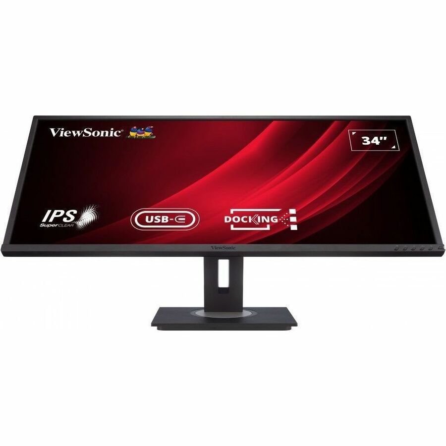 ViewSonic Graphic VG3456 34" Class UWQHD LED Monitor - 21:9 - Black - 6735150