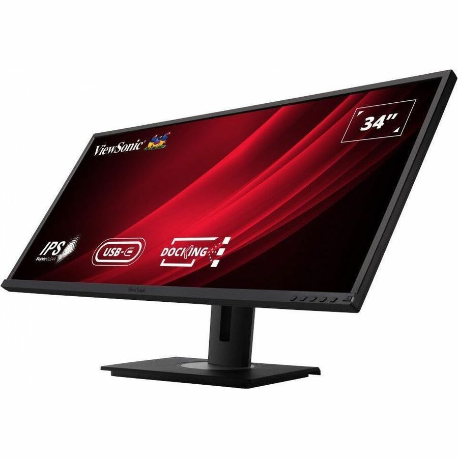 ViewSonic Graphic VG3456 34" Class UWQHD LED Monitor - 21:9 - Black - 6735150