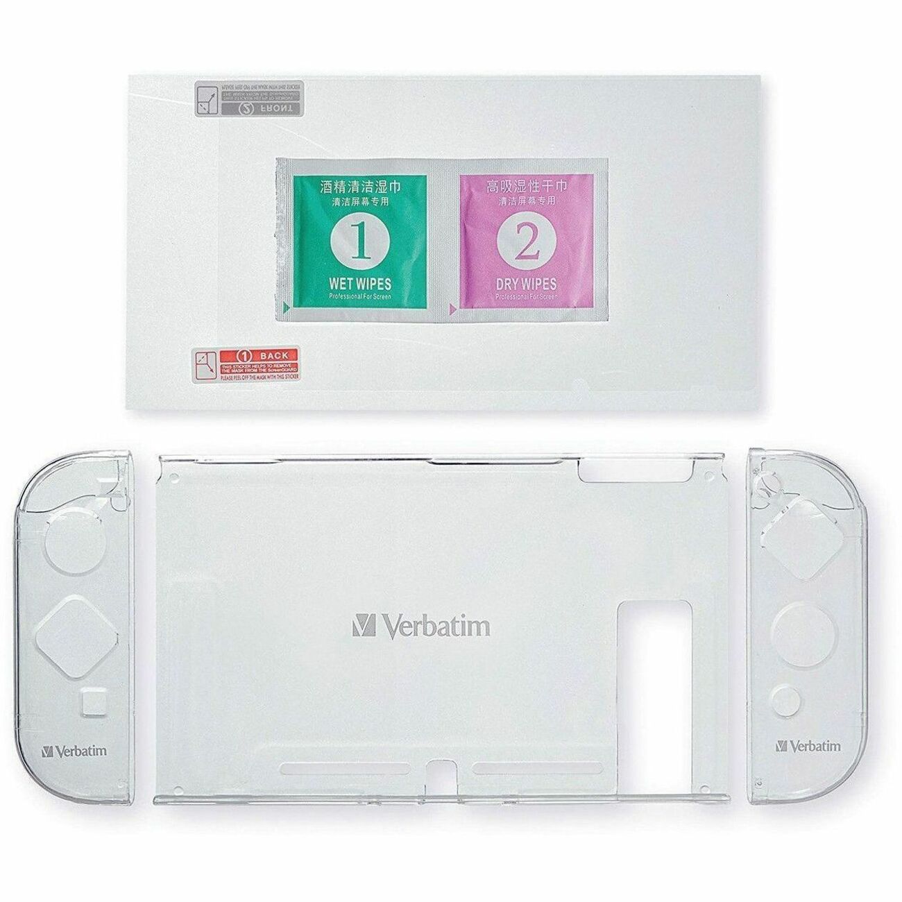 Verbatim Carrying Case Nintendo Gaming Console - Crystal