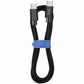 Blu Element BEC2C10B Braided Charge/Sync USB-C to USB-C Cable 10ft Black - 107-1523