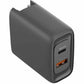 Blu Element BEWCCS45WB Wall Charger Dual USB-C 45W PD and USB-A Black - 101-1528