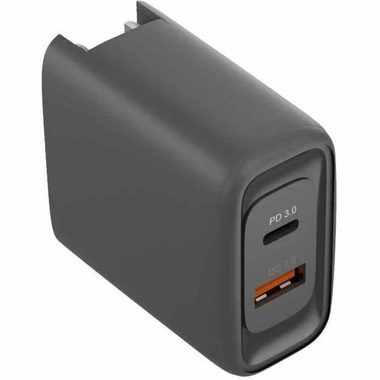 Blu Element BEWCCS45WB Wall Charger Dual USB-C 45W PD and USB-A Black - 101-1528