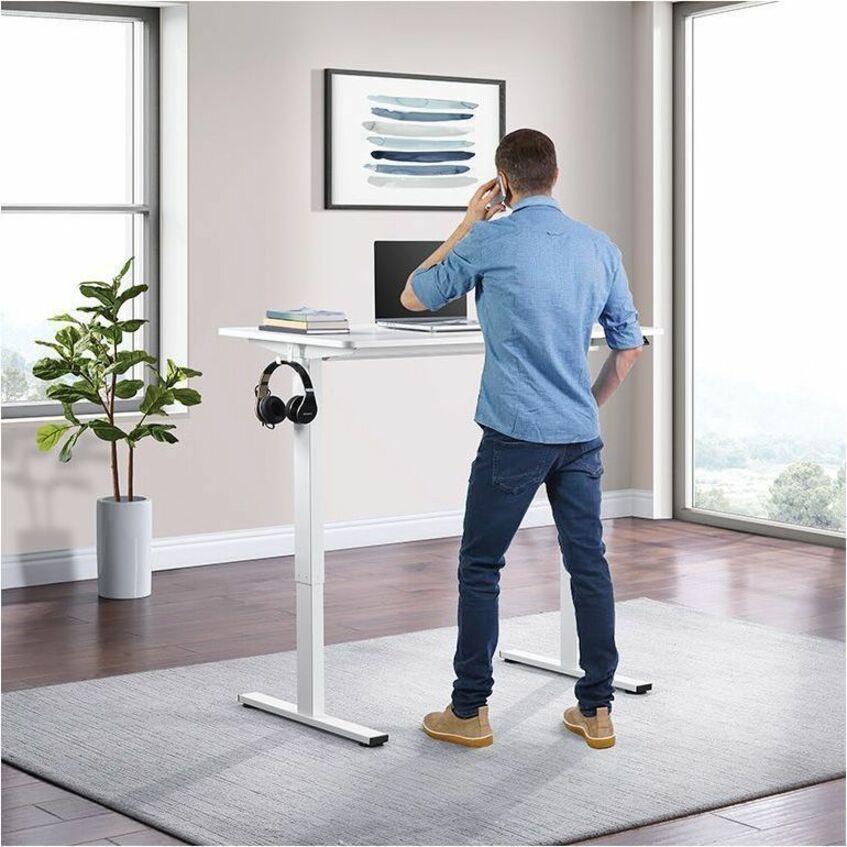 ProLine II Primo White Sit/Stand Electric 48" Desk - PMO4823-WH