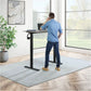 ProLine II Primo Black Sit/Stand Electric 48" Desk - PMO4823B-LG