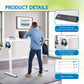 ProLine II 60" Sit to Stand Electric Desk - PMO6024-WH