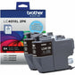 Brother Original Inkjet Ink Cartridge - Black - 2 / Pack - LC401XL2PCKS