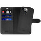 Blu Element Carrying Case (Folio) Apple iPhone 16e, iPhone 15, iPhone 14, iPhone 13 Smartphone - Black - BE2I1FIPWMSIP15